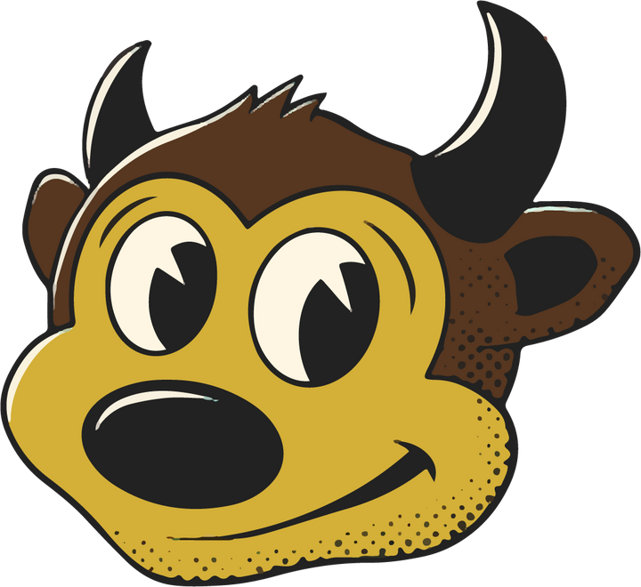 Boulder — Colorado Buffaloes mascot illustration