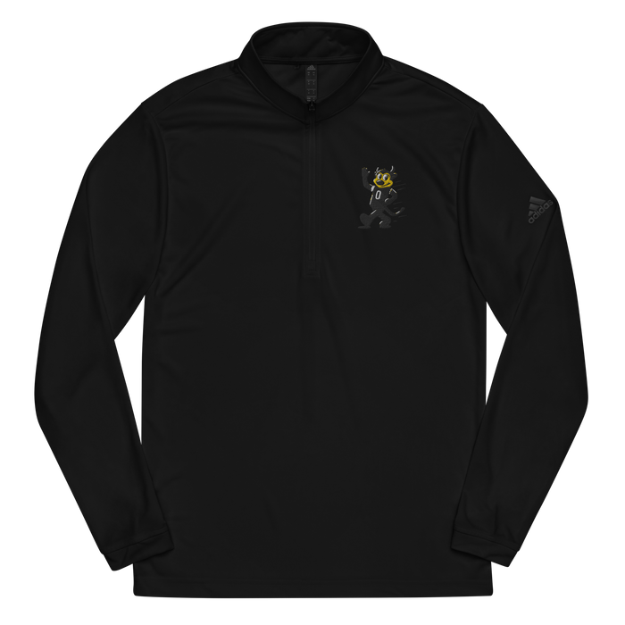 Boulder Colorado Buffaloes vintage quarter zip - black front