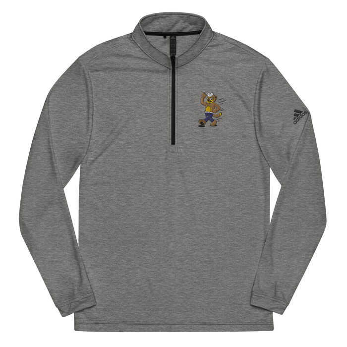 Ann Arbor Michigan Wolverines vintage quarter zip - black front