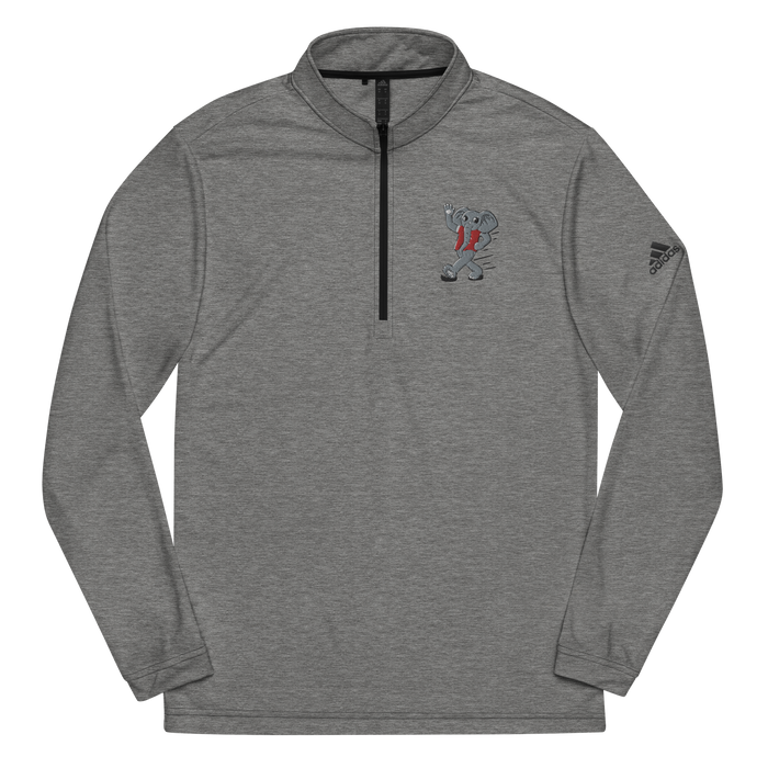 Tuscaloosa Alabama Crimson Tide vintage quarter zip - black front
