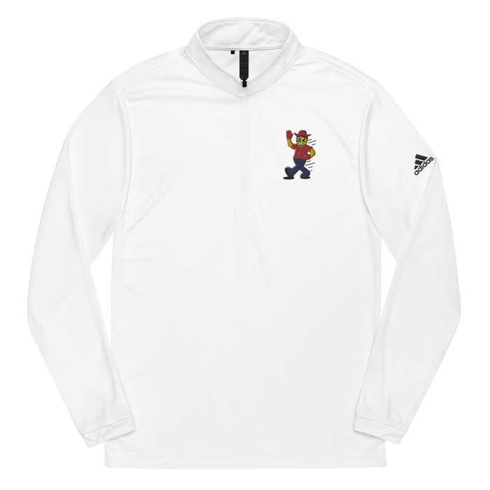 Lincoln Nebraska Cornhuskers vintage quarter zip - white front