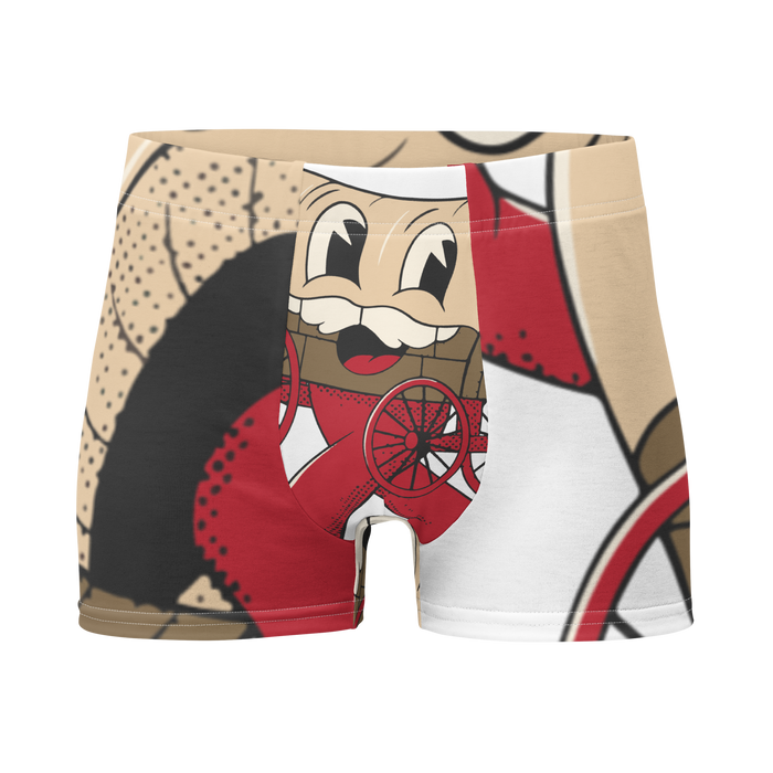 Norman Oklahoma Sooners vintage boxer briefs - white front