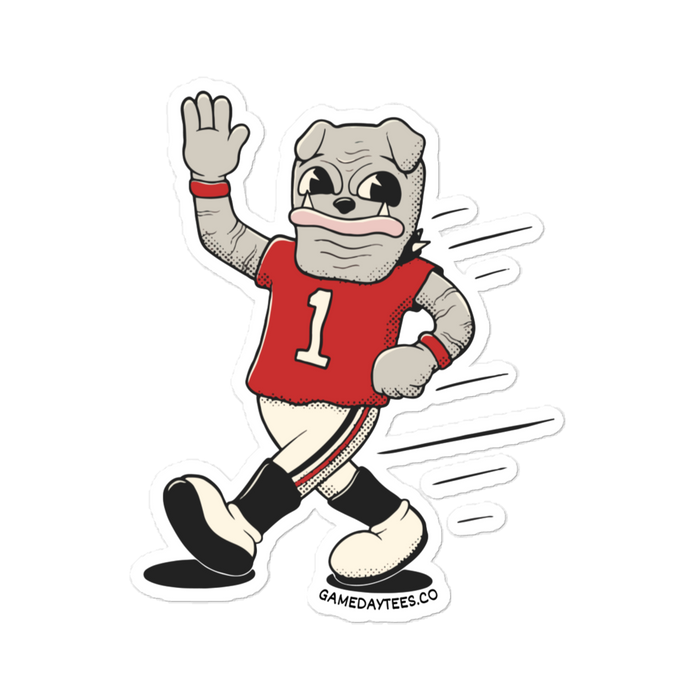 Athens Georgia Bulldogs vintage stickers