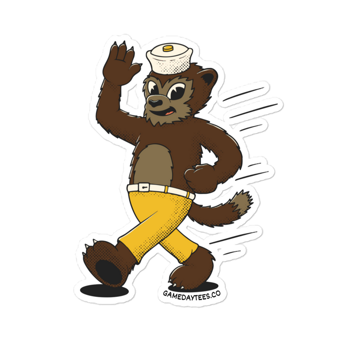 Ann Arbor Michigan Wolverines vintage stickers