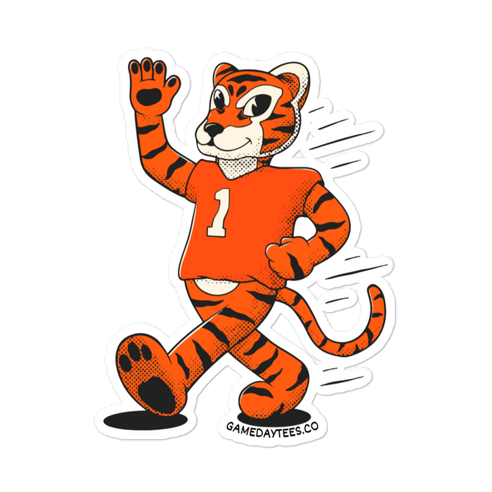 Clemson Clemson Tigers vintage stickers