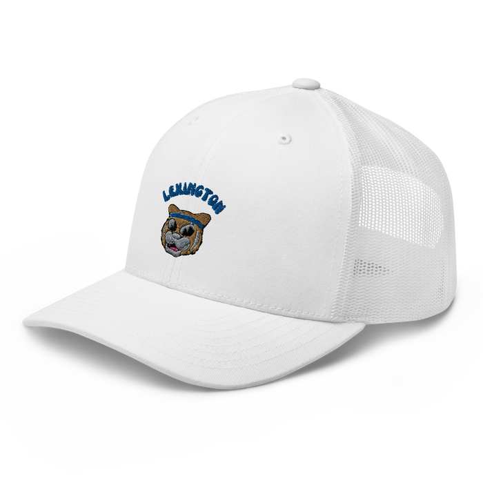 Lexington Kentucky Wildcats vintage snapback hat - white front
