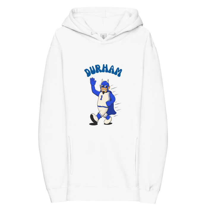 Durham Duke Blue Devils vintage hoodie - white front