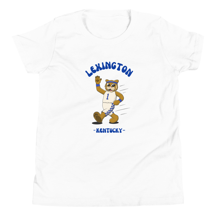 Lexington Kentucky Wildcats vintage youth t-shirt - white front