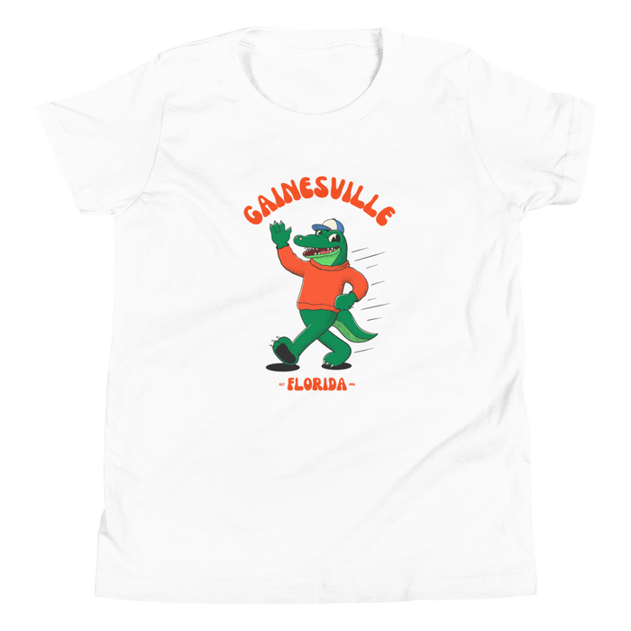 Gainesville Florida Gators vintage youth t-shirt - white front