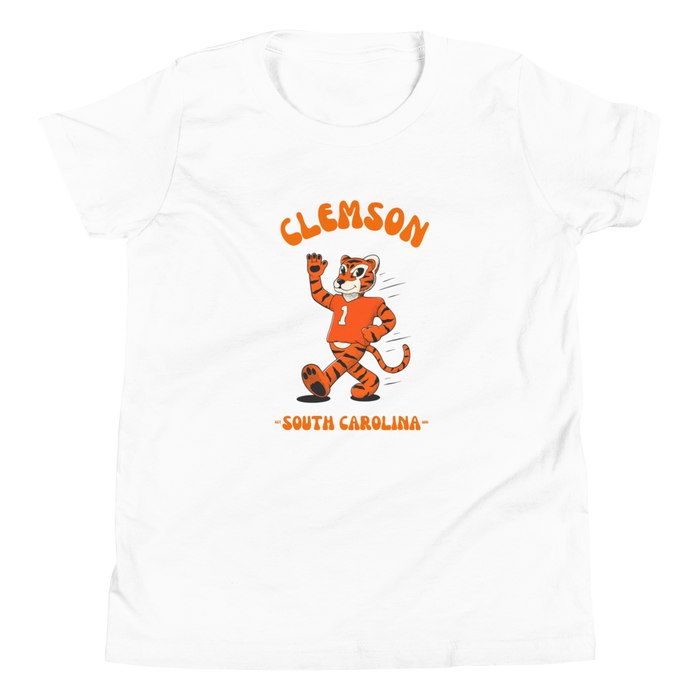 Clemson Clemson Tigers vintage youth t-shirt - white front