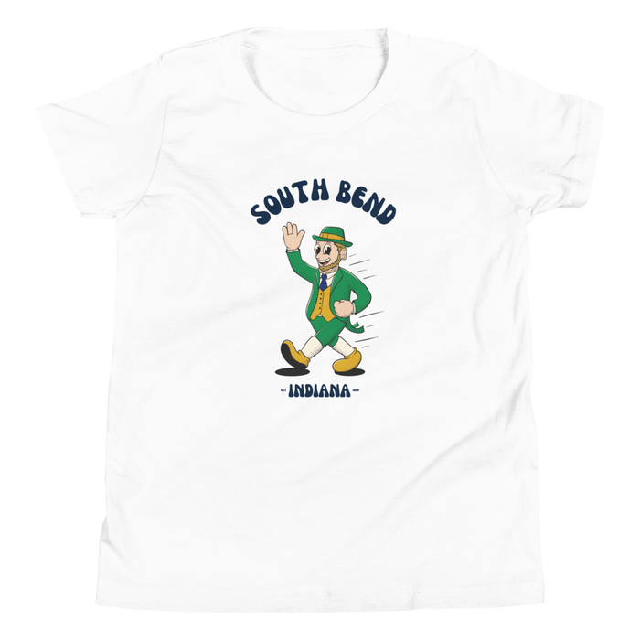 South Bend Notre Dame Fighting Irish vintage youth t-shirt - white front