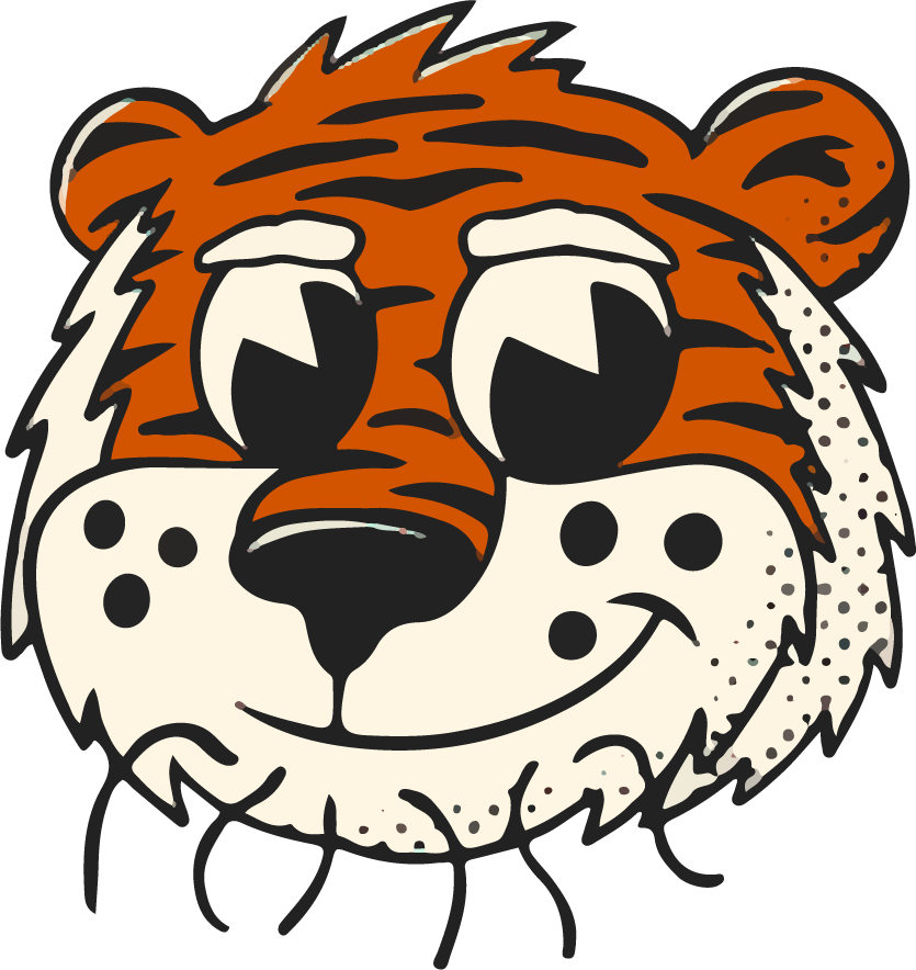 Auburn — Auburn Tigers mascot illustration