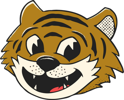 LSU Tigers vintage mascot