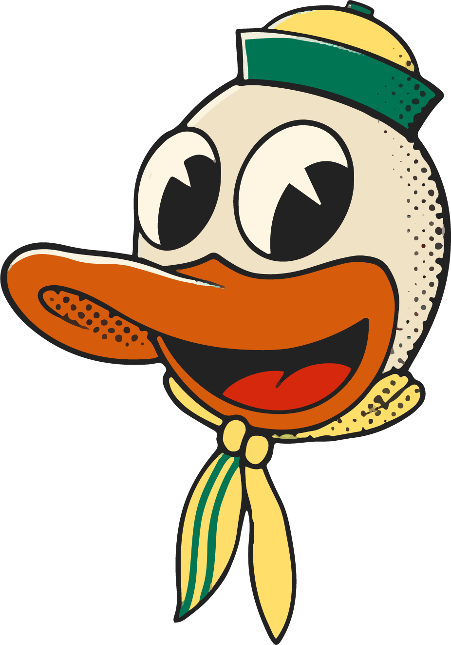 Eugene — Oregon Ducks mascot illustration
