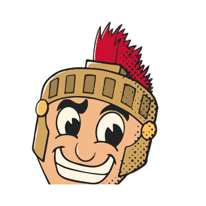 USC Trojans vintage mascot