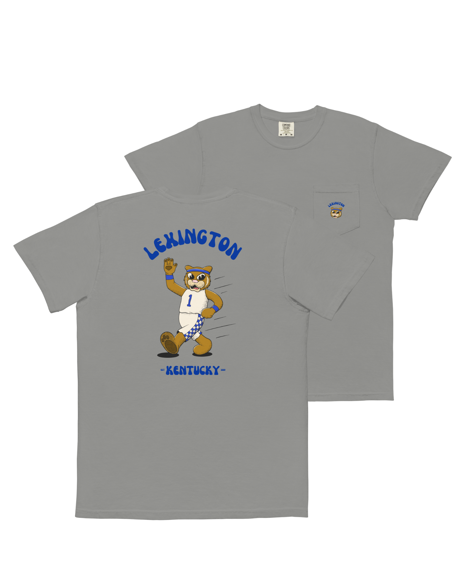 Lexington Kentucky Wildcats vintage pocket t-shirt