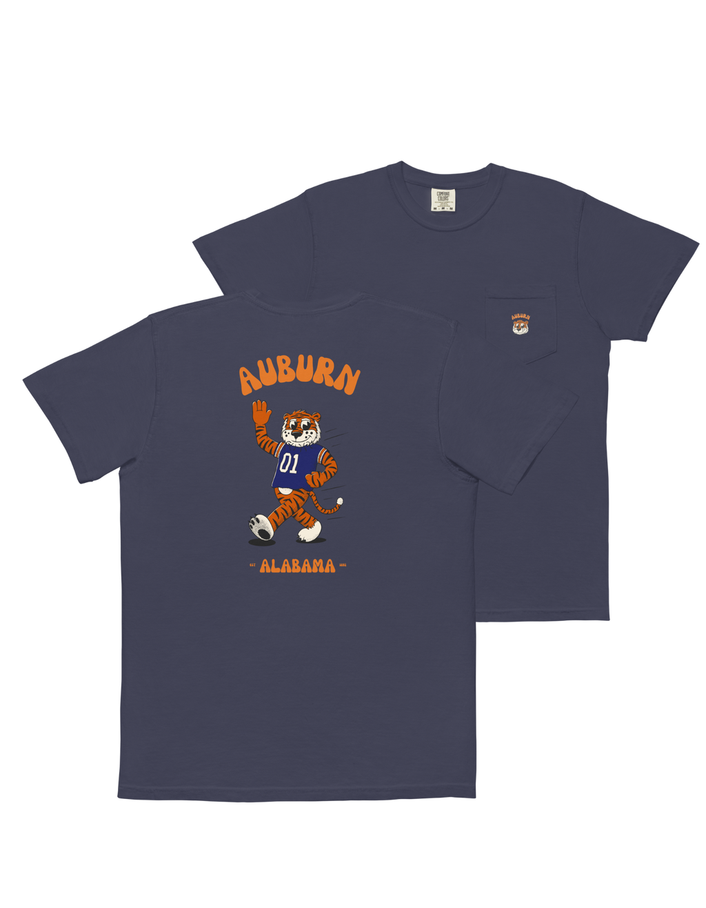 Auburn Auburn Tigers vintage pocket t-shirt