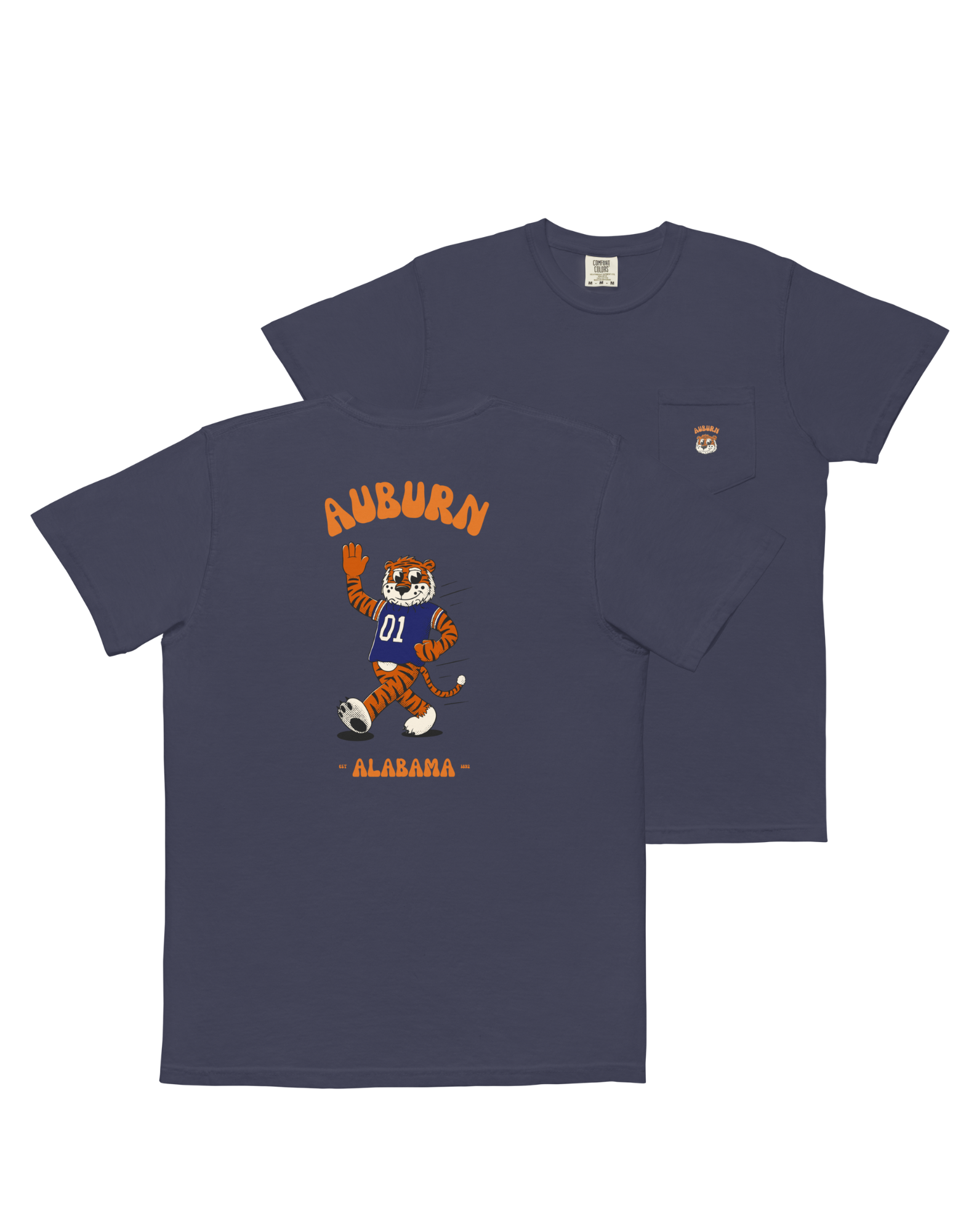 Auburn Auburn Tigers vintage pocket t-shirt