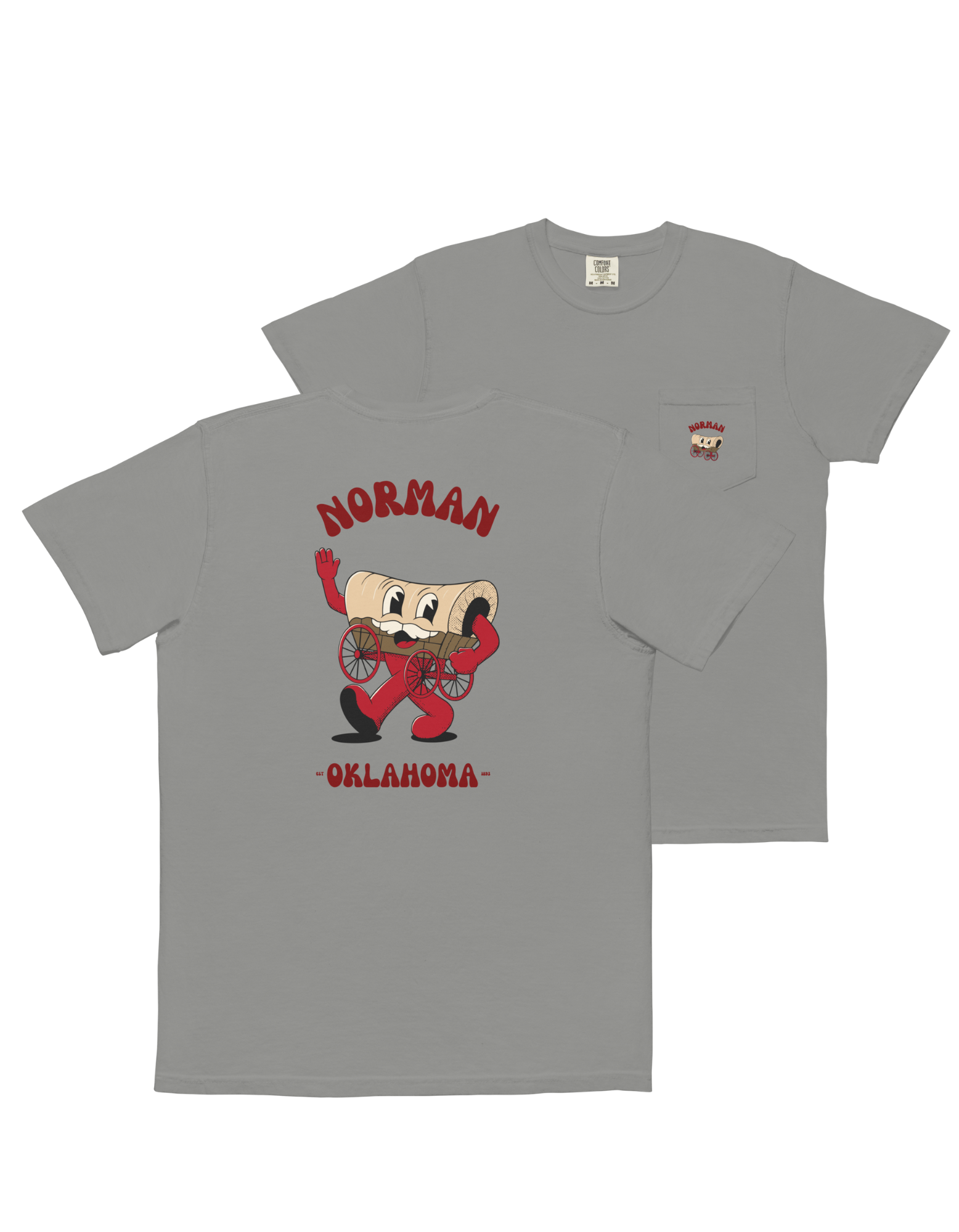 Norman Oklahoma Sooners vintage pocket t-shirt
