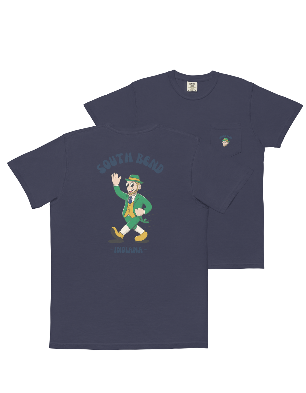South Bend Notre Dame Fighting Irish vintage pocket t-shirt
