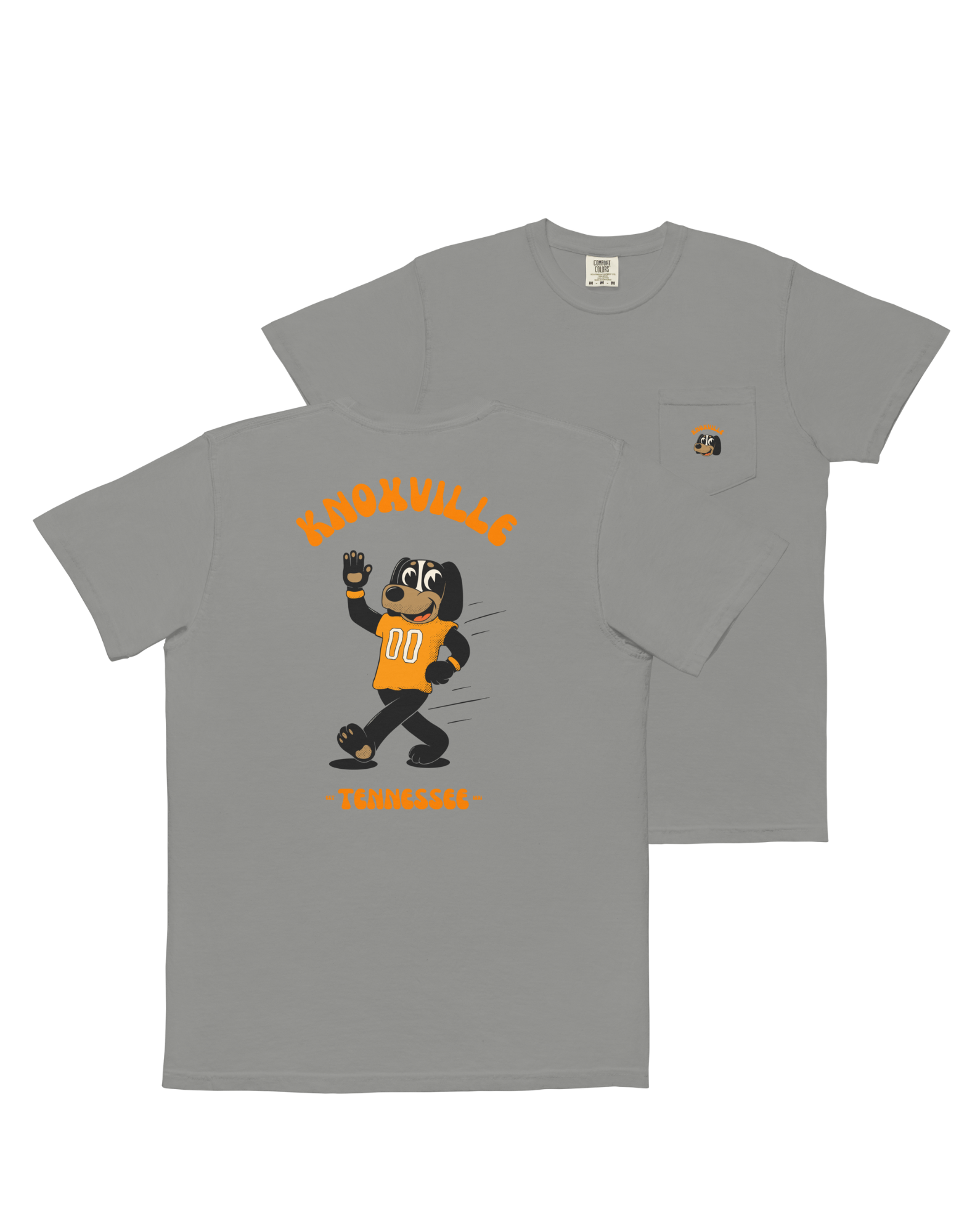 Knoxville Tennessee Volunteers vintage pocket t-shirt