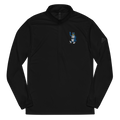 Durham Duke Blue Devils vintage quarter zip - black front
