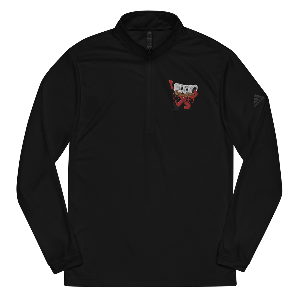 Norman Oklahoma Sooners vintage quarter zip - black front