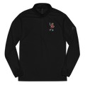 Raleigh NC State Wolfpack vintage quarter zip - black front