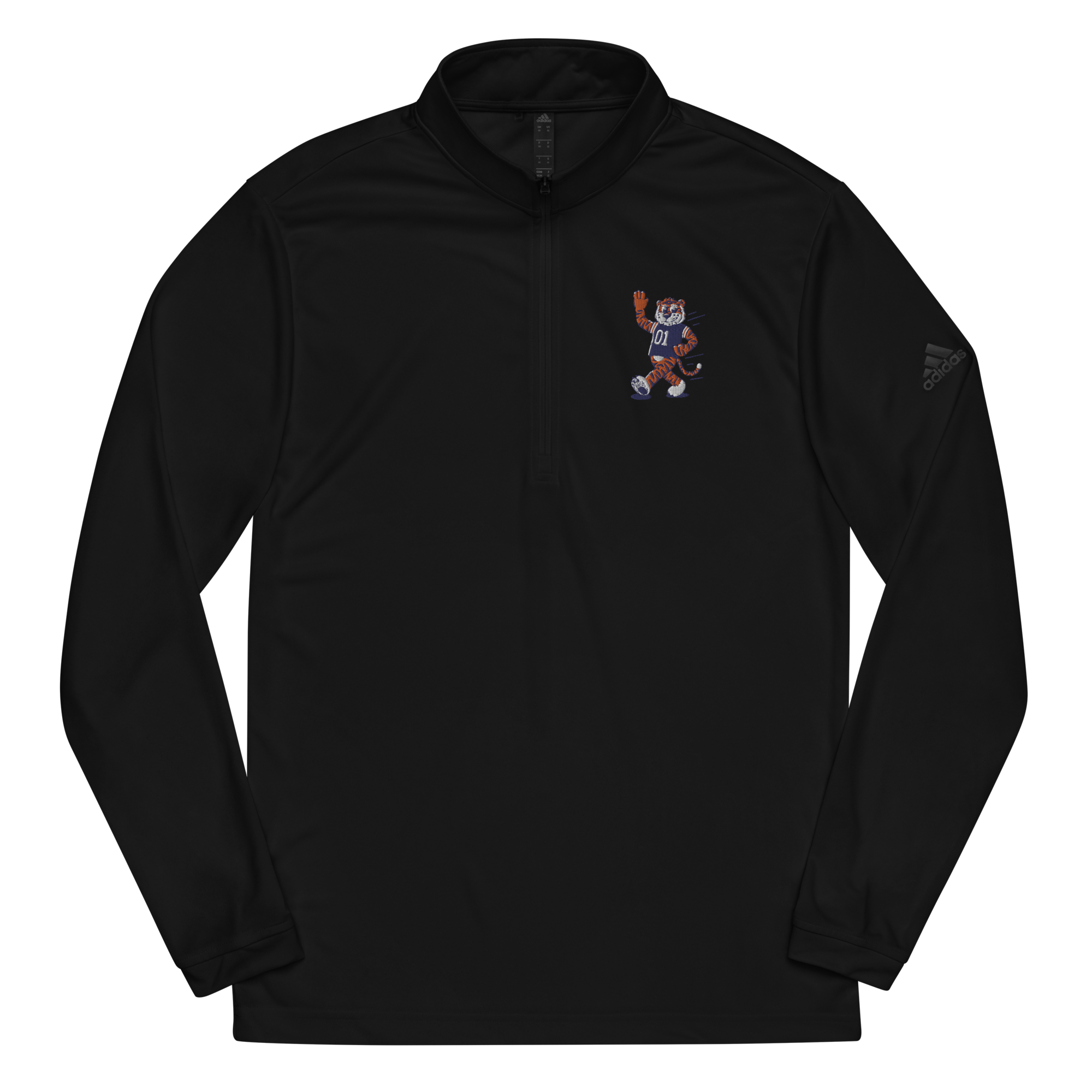 Auburn Auburn Tigers vintage quarter zip - black front