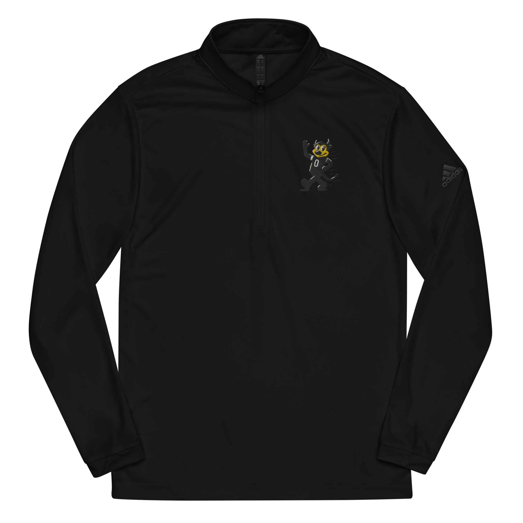 Boulder Colorado Buffaloes vintage quarter zip - black front