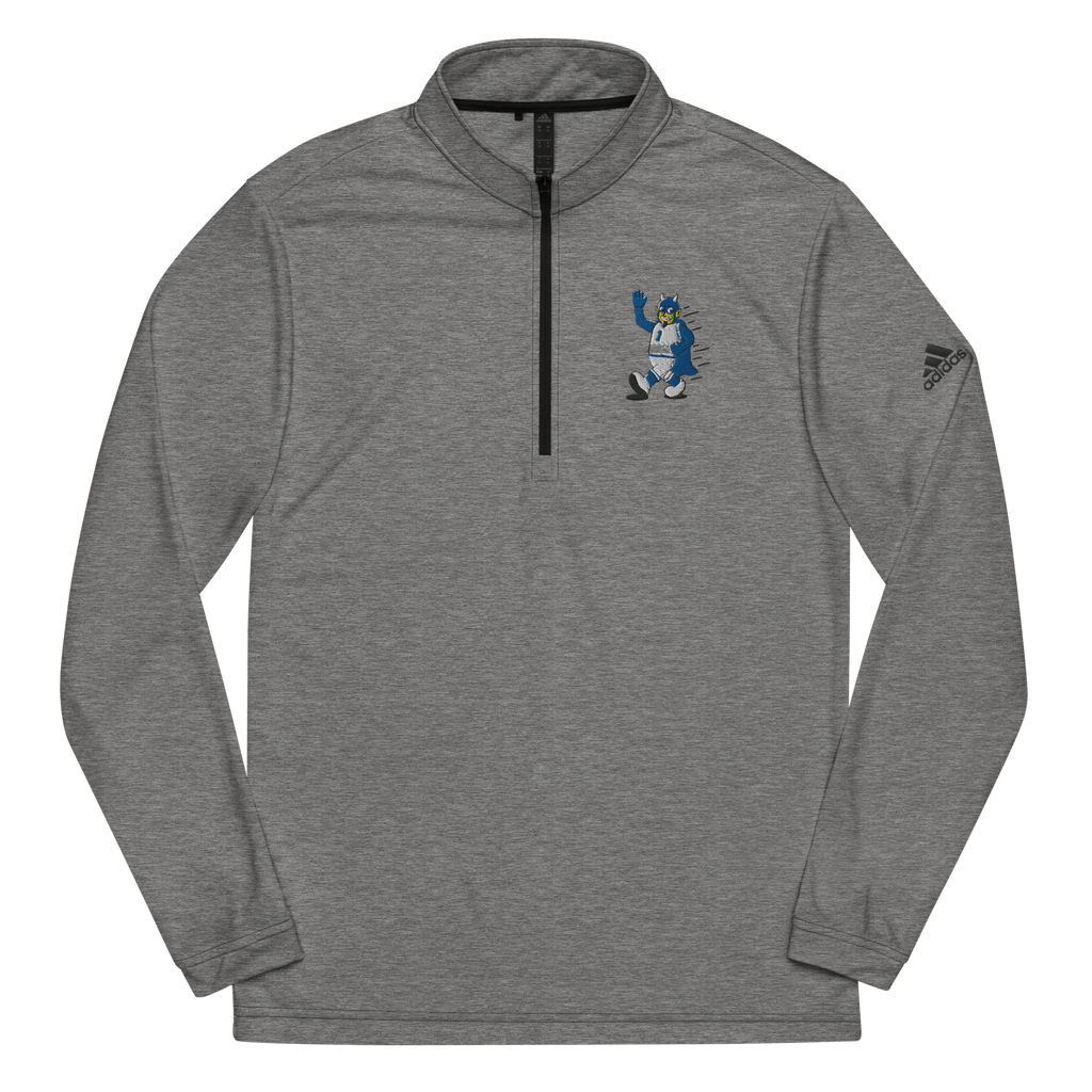 Durham Duke Blue Devils vintage quarter zip - black front