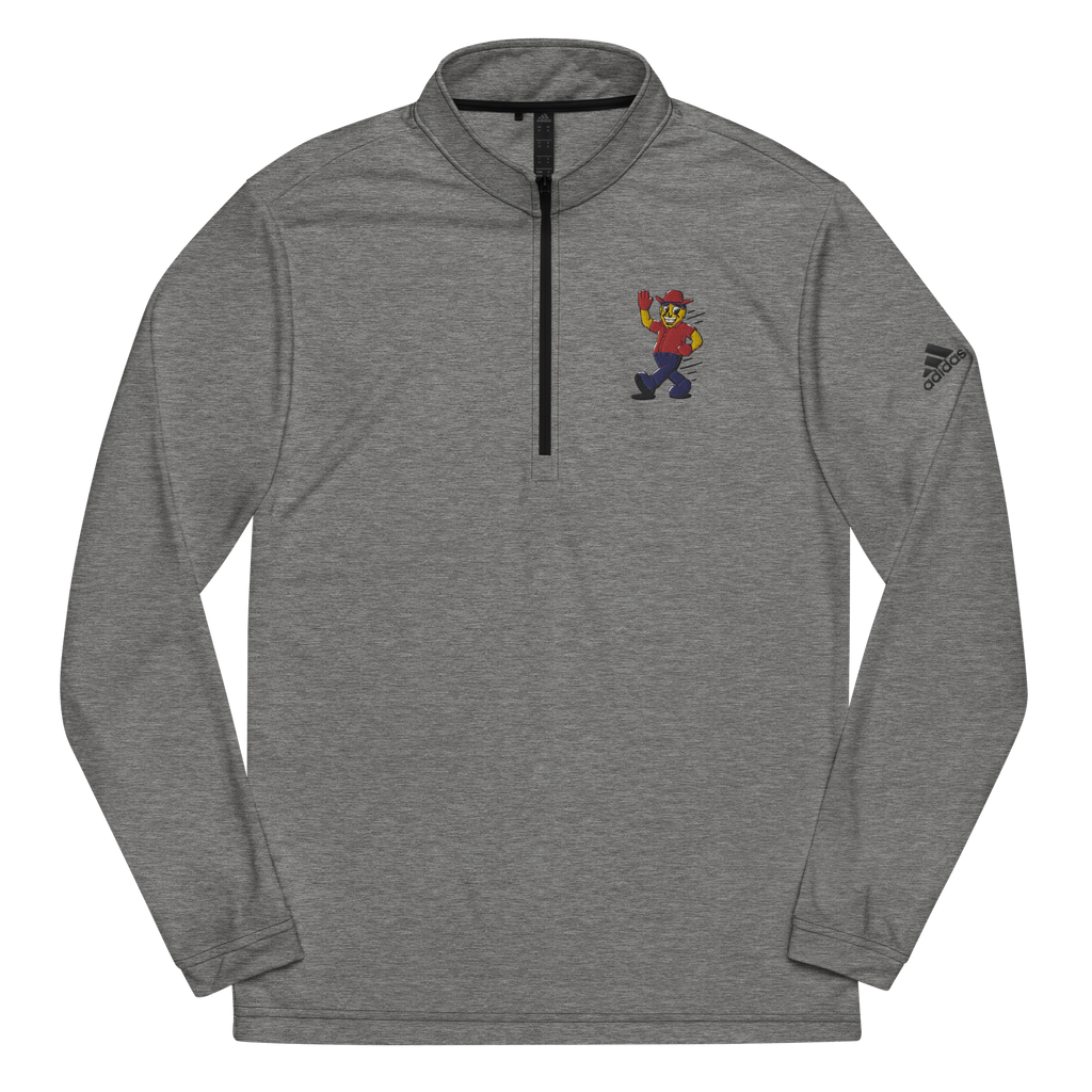 Lincoln Nebraska Cornhuskers vintage quarter zip - black front