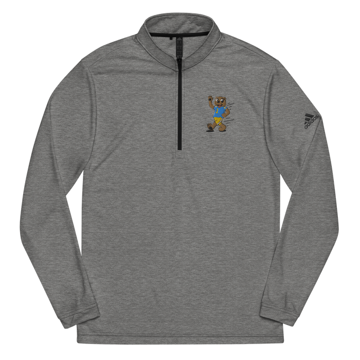 Los Angeles UCLA Bruins vintage quarter zip - black front