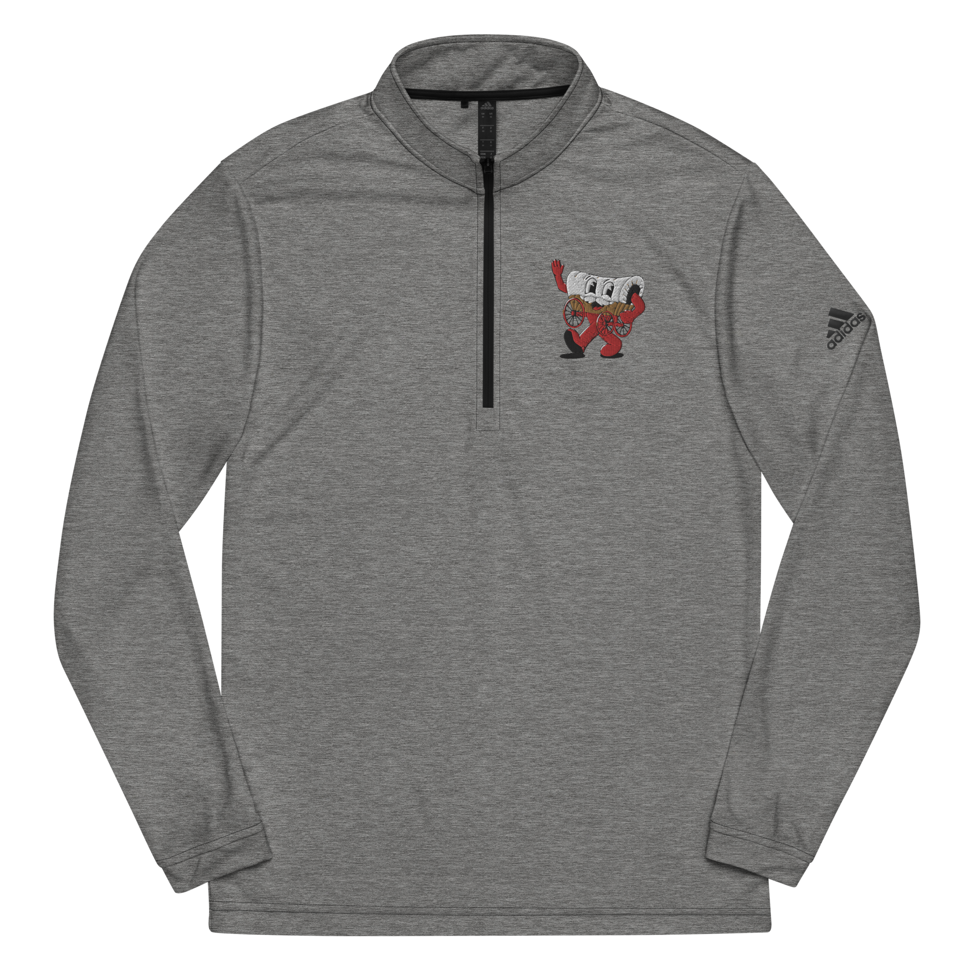 Norman Oklahoma Sooners vintage quarter zip - black front