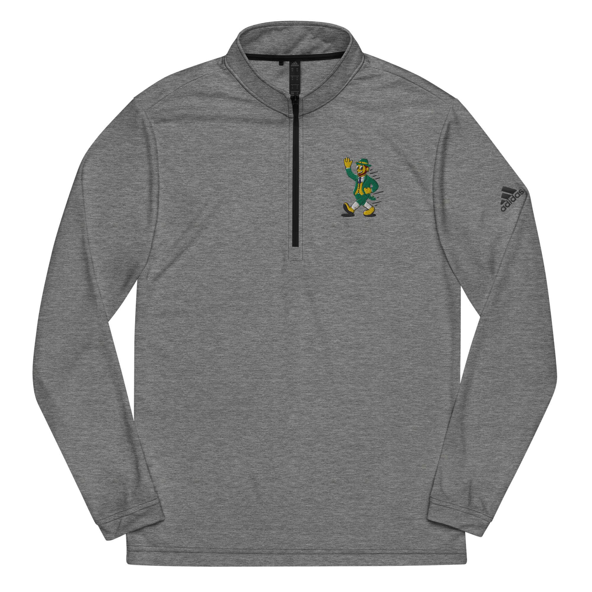 South Bend Notre Dame Fighting Irish vintage quarter zip - black front