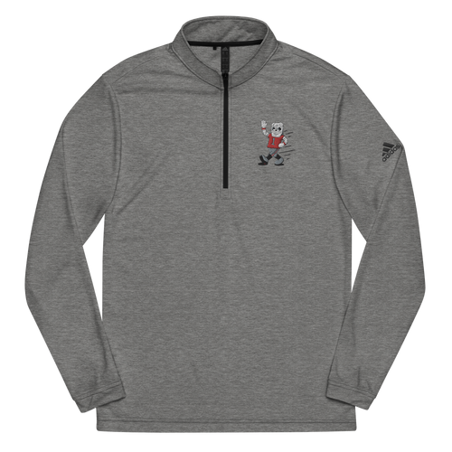 Athens Georgia Bulldogs vintage quarter zip - black front