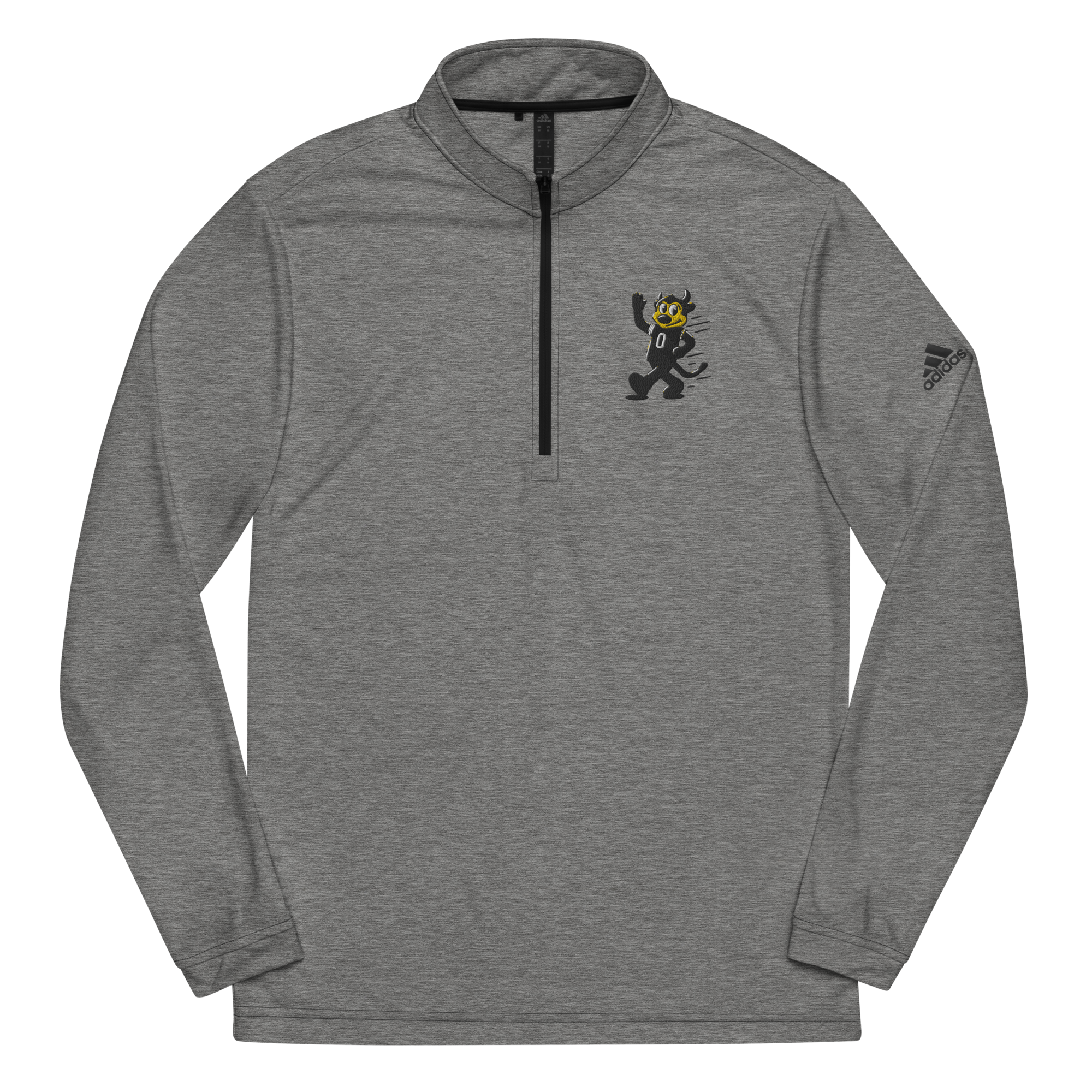 Boulder Colorado Buffaloes vintage quarter zip - black front