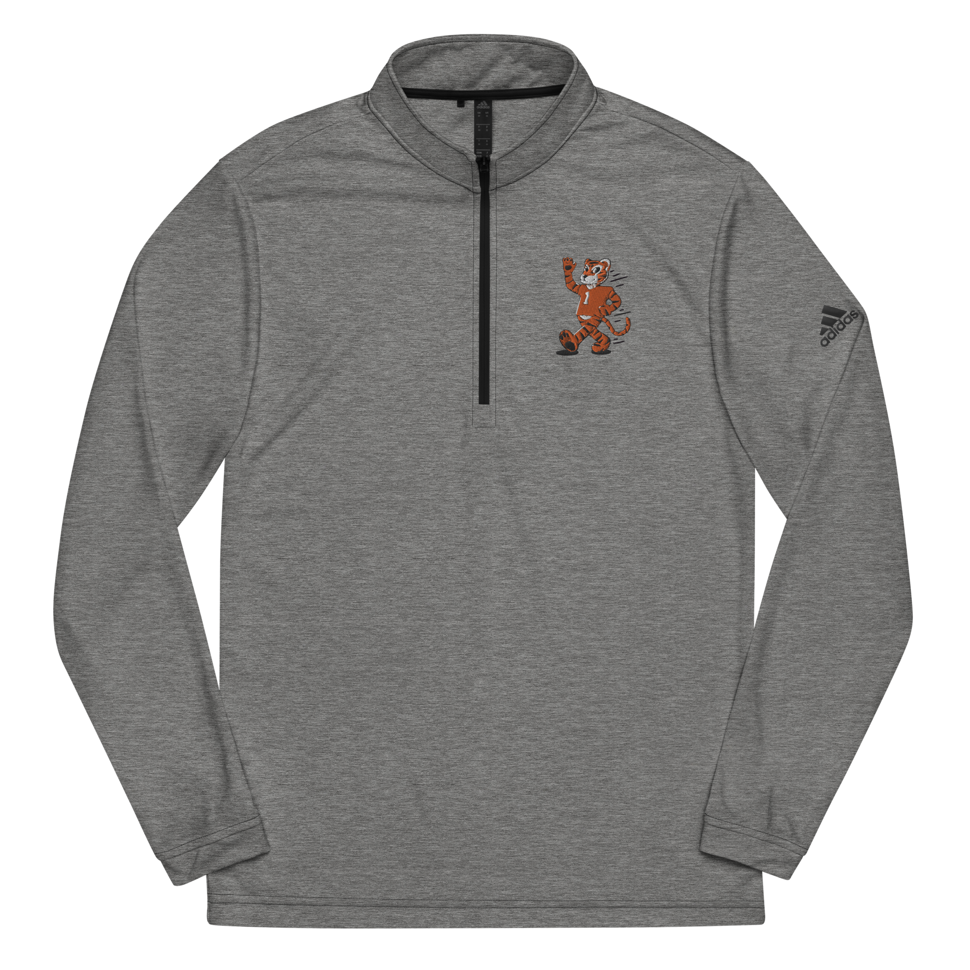 Clemson Clemson Tigers vintage quarter zip - black front
