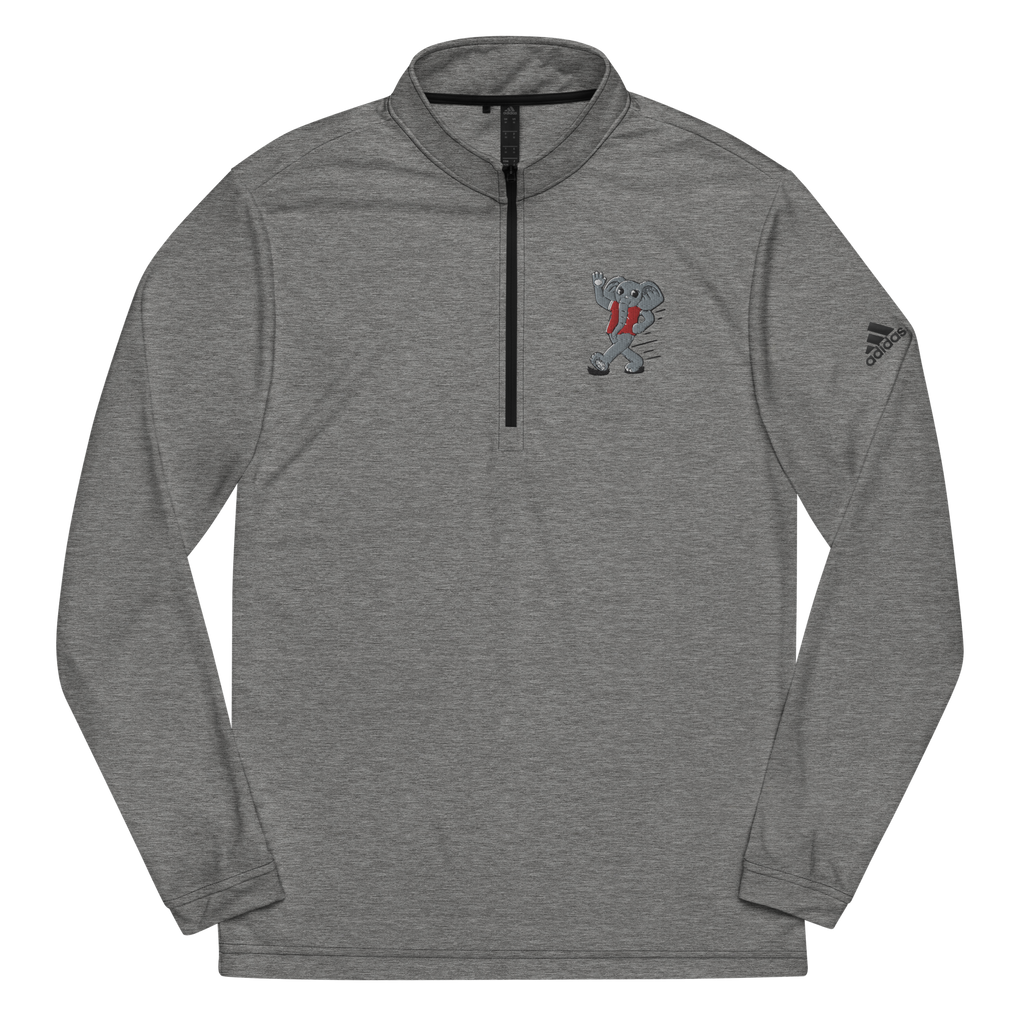 Tuscaloosa Alabama Crimson Tide vintage quarter zip - black front