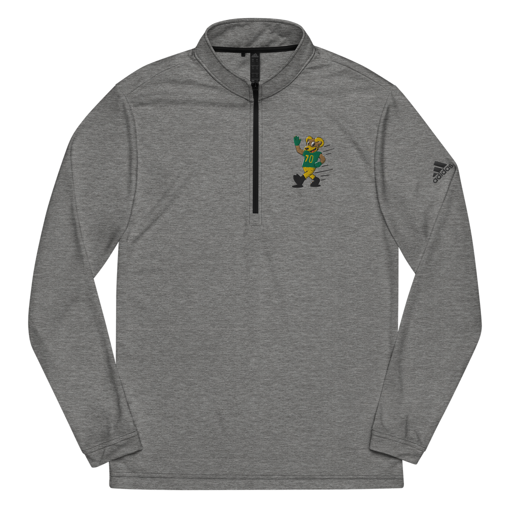 Fort Collins Colorado State Rams vintage quarter zip - black front