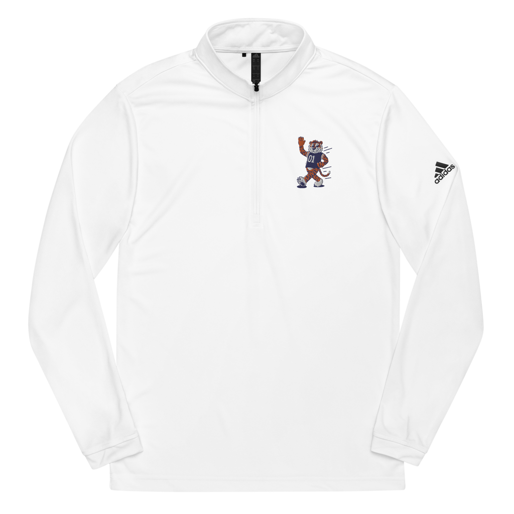 Auburn Auburn Tigers vintage quarter zip - white front