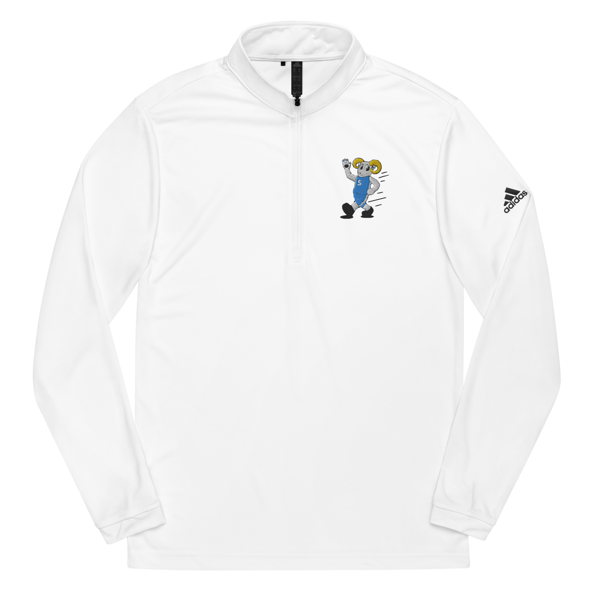 Chapel Hill North Carolina Tar Heels vintage quarter zip - white front