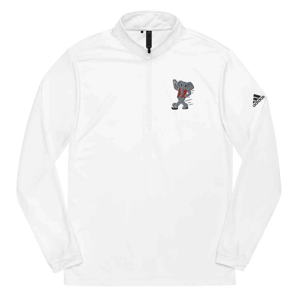 Tuscaloosa Alabama Crimson Tide vintage quarter zip - white front