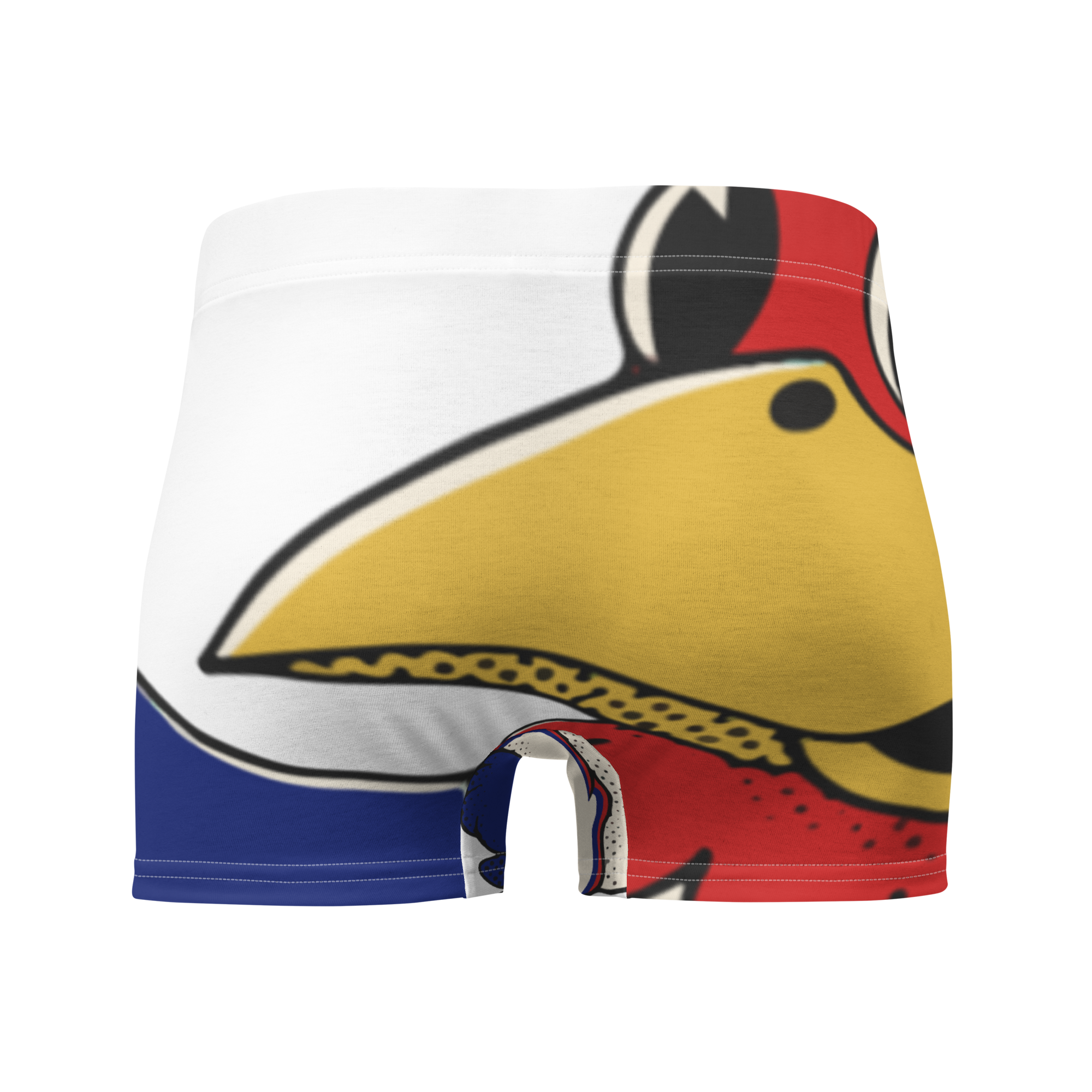 Lawrence Kansas Jayhawks vintage boxer briefs - white back