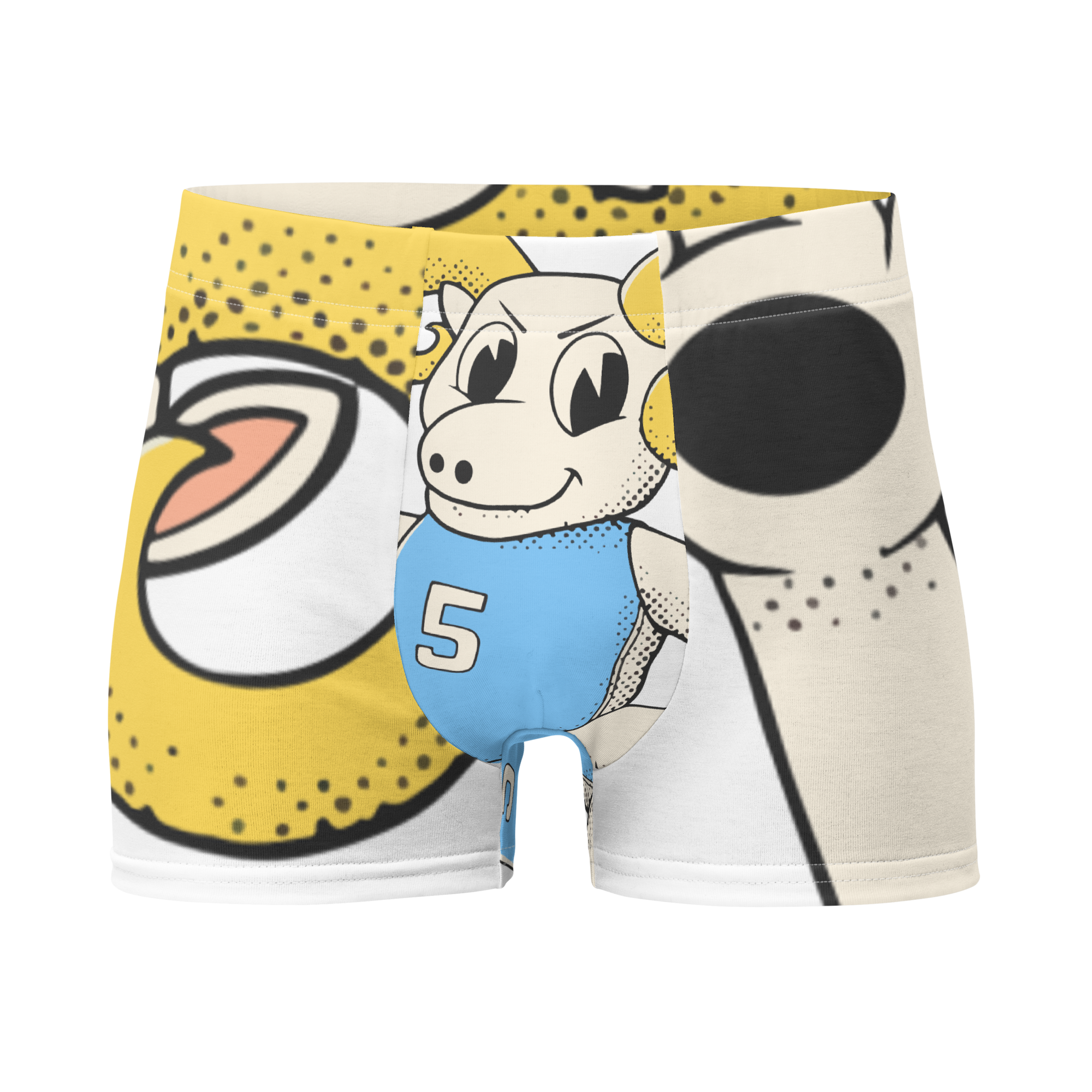 Chapel Hill North Carolina Tar Heels vintage boxer briefs - white front
