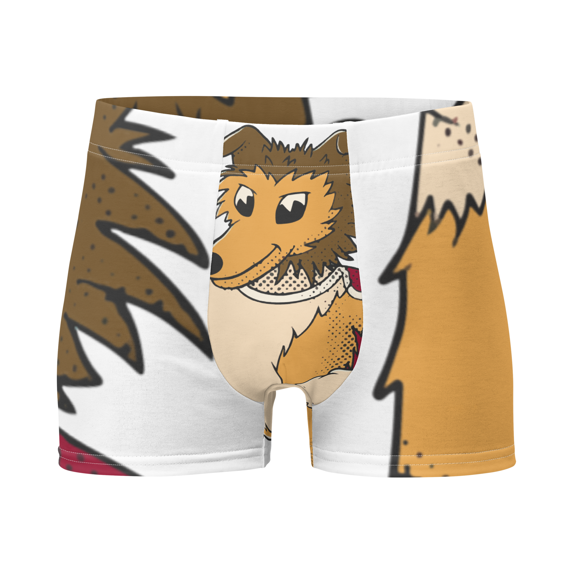 College Station Texas A&M Aggies vintage boxer briefs - white front