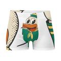 Eugene Oregon Ducks vintage boxer briefs - white front