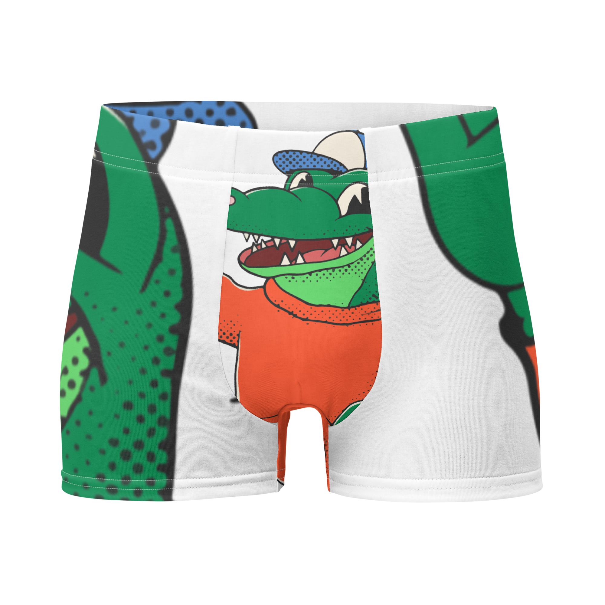 Gainesville Florida Gators vintage boxer briefs - white front