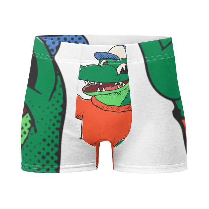 Gainesville Florida Gators vintage boxer briefs - white front