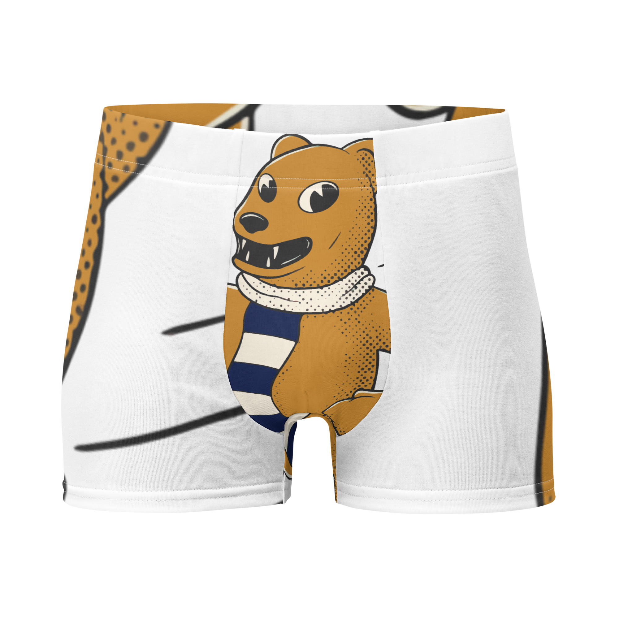 Happy Valley Penn State Nittany Lions vintage boxer briefs - white front